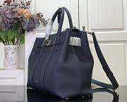 Colestore Louis Vuitton Georges Tote MM bag Navy Blue Millésime Calfskin 41x29 x14cm - 6