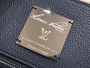 Colestore Louis Vuitton Georges Tote MM bag Navy Blue Millésime Calfskin 41x29 x14cm - 2