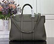 Colestore Louis Vuitton Georges Tote MM bag Khaki Green Millésime Calfskin 41x29 x14cm - 6