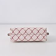 Colestore  Gucci Printed GG small shoulder bag in pink and red GG 22 × 14 × 8 cm  - 5