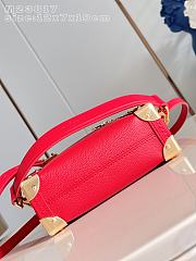 Colestore  Louis Vuitton Side Trunk Sari Red M28333 19 x 7.5 x 12.5cm - 5