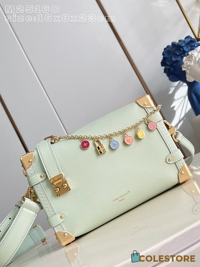 Colestore  Louis Vuitton Side Trunk Jade Green M27449 19 x 7.5 x 12.5cm - 1