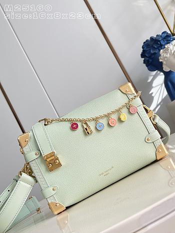 Colestore  Louis Vuitton Side Trunk Jade Green M27449 19 x 7.5 x 12.5cm