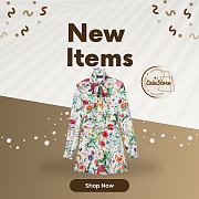 Colestore  Gucci Printed Silk Twill Dress in Multicolor White - 1