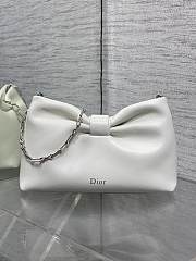 Colestore Dior Small Dior Bow Bag Latte Lambskin 26 x 16 x 10 cm - 2