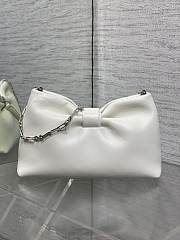 Colestore Dior Small Dior Bow Bag Latte Lambskin 26 x 16 x 10 cm - 4