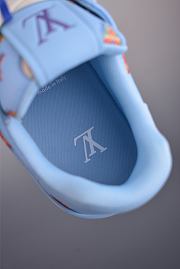 	 Colestore Louis Vuitton Men LV Trainer Sneaker Blue Mix of materials - 3