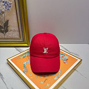 Colestore Louis Vuitton LV League Cap Red  - 1