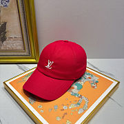 Colestore Louis Vuitton LV League Cap Red  - 3