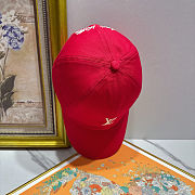 Colestore Louis Vuitton LV League Cap Red  - 4