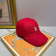 Colestore Louis Vuitton LV League Cap Red  - 6