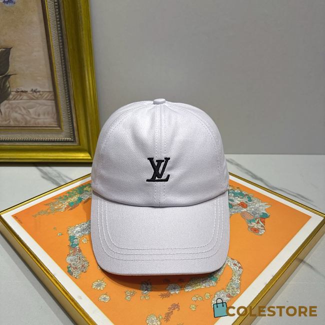 	 Colestore Louis Vuitton LV League Cap White - 1