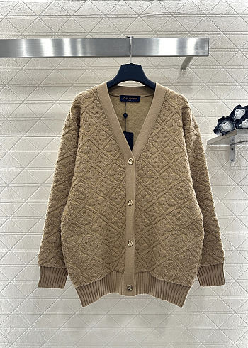 Colestore Louis Vuitton Monogram Toweling Cardigan