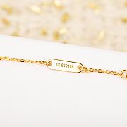 Colestore Van Cleef & Arpels Yellow Gold Mother Of Pearl Sweet Alhambra Heart Bracelet - 5