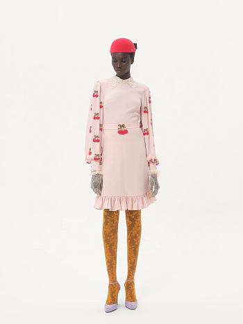 Colestore  Valentino Embroidered Georgette Dress 