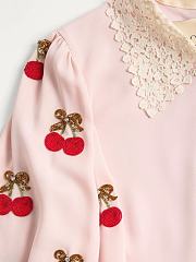 Colestore  Valentino Embroidered Georgette Dress  - 2