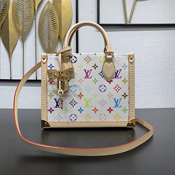 Colestore Louis Vuitton LV x TM Onthego PM Multicolor/White 25x19x11.5cm