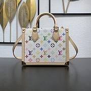 Colestore Louis Vuitton LV x TM Onthego PM Multicolor/White 25x19x11.5cm - 6