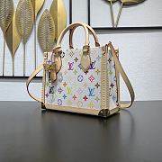 Colestore Louis Vuitton LV x TM Onthego PM Multicolor/White 25x19x11.5cm - 4
