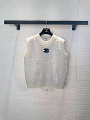 Colestore Chanel Sleeveless Knitted Sweater  - 6