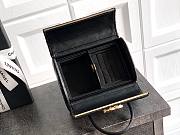 Colestore Chanel Mini Coco Handle with Top Handle Black Quilted Lambskin & Gold-Tone Metal 16.5×15.5×11.5 cm - 2
