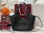 Colestore  Gucci Mercato Small tote bag in Black leather  26x23x11cm - 5