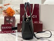 Colestore  Gucci Mercato Small tote bag in Black leather  26x23x11cm - 3