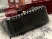 Colestore  Gucci Mercato Small tote bag in Black leather  26x23x11cm - 2