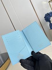 Colestore Louis Vuitton Passport Cover Blueberry M28040 10 x 14 x 2.5 cm - 4