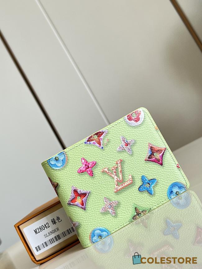 Colestore Louis Vuitton Slender Wallet Pistachio 11 x 8.5 x 2 cm - 1