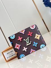 Colestore Louis Vuitton Slender Wallet Chocolate 11 x 8.5 x 2 cm - 1