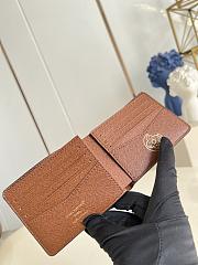 Colestore Louis Vuitton Slender Wallet Chocolate 11 x 8.5 x 2 cm - 6