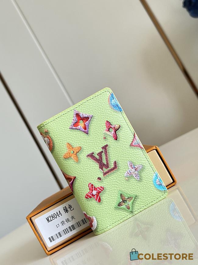Colestore Louis Vuitton Pocket Organizer Pistachio M28044 7.5 x 11.1 x 1 cm - 1