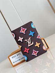 Colestore Louis Vuitton Pocket Organizer Chocolate M28282 7.5 x 11.1 x 1 cm - 1