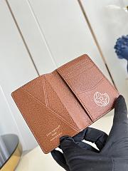 Colestore Louis Vuitton Pocket Organizer Chocolate M28282 7.5 x 11.1 x 1 cm - 6
