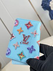 Colestore Louis Vuitton Pocket Organizer BlueBerry M28045 7.5 x 11.1 x 1 cm - 4