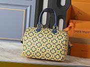Colestore Louis Vuitton Speedy Trunk 25 Blue/Gold M27411 27 x 20 x 15 cm - 1