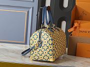 Colestore Louis Vuitton Speedy Trunk 25 Blue/Gold M27411 27 x 20 x 15 cm - 6