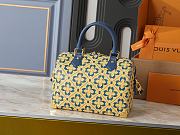 Colestore Louis Vuitton Speedy Trunk 20 Blue/Gold  20.5 x 16 x 11cm - 1