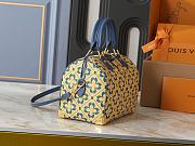 Colestore Louis Vuitton Speedy Trunk 20 Blue/Gold  20.5 x 16 x 11cm - 4
