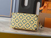 Colestore Louis Vuitton Speedy Trunk 20 Blue/Gold  20.5 x 16 x 11cm - 3