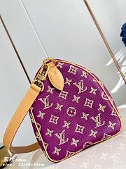 Colestore Louis Vuitton Speedy P9 Bandoulière 30 Golden Lotus Purple M28076 32 x 22.5 x 18 cm - 6
