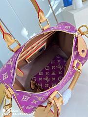 Colestore Louis Vuitton Speedy P9 Bandoulière 30 Golden Lotus Purple M28076 32 x 22.5 x 18 cm - 4