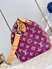 Colestore Louis Vuitton Speedy P9 Bandoulière 30 Golden Lotus Purple M28076 32 x 22.5 x 18 cm - 3
