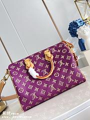 Colestore Louis Vuitton Speedy P9 Bandoulière 30 Golden Lotus Purple M28076 32 x 22.5 x 18 cm - 2
