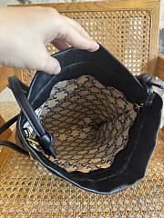 Colestore  Celine Small Crystal Pouch in Lambskin Black 29 x 32 x 0.5 cm - 5