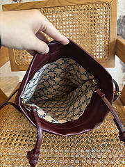 Colestore  Celine Small Crystal Pouch in Lambskin Syrah 29 x 32 x 0.5 cm - 5
