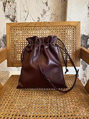 Colestore  Celine Small Crystal Pouch in Lambskin Syrah 29 x 32 x 0.5 cm - 2