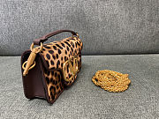 Colestore Valentino Garavani Locò Leopard Print Shoulder Bag 20x11x5cm - 3