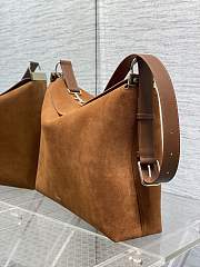 Colestore Dior Hobo Bag in Suede Calfskin Caramel 39x29x11cm - 5